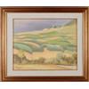 Quadro Moderno Dipinto di P. Carena Olio su Tela Paesaggio Italia 1974