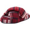 Tommy Hilfiger Home Slipper FW0FW07608, Pantofole Donna, Rosso (Tartan Check), 36 EU