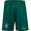 Kappa CF Amorebieta-Pantaloni da Trasferta, Pantaloncini Unisex-Bambini, Verde/Bianco, 6 Anni
