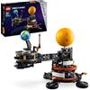 LEGO Technic Pianeta Terra e Luna in Orbita, Giochi Spaziali per Bambini e Bambine da 10 Anni in su, Sistema Solare Giocattolo da Costruire con Pianeti, Sole e Funzione di Rotazione, Idea Regalo 42179