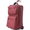 BIBA | Valigia da Viaggio, Bagaglio Grande Meri G MG28, Manico Trolley, Chiusura con Cerniera, Poliestere+ABS, Colore Rosso