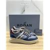 Hogan H580 uomo sneaker Pelle Blu memory foam Luxury Hogan Men Shoes 39