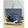 Hogan Hyperlight uomo sneaker Pelle Blu memory foam Luxury Hogan Men 42
