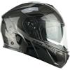 Cgm Casco Moto Modulare P/J CGM 569a C-MAX CITY Grafite Nero
