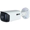 Telecamera bullet TVCC IP 4MP panoramica intelligenza artificiale, grandangolare