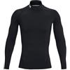 Under Armour Heatgear Armour Comp Mock Maglia a maniche lunghe Uomo Bianco XS