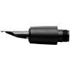 FABER-CASTELL - Modulo di scrittura e-motion Pure Black, pennino M | Impugnatura di ricambio con pennino nero in acciaio inox e conduttore d'inchiostro per penne stilografiche e-motion