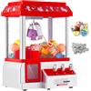 VISATOR Macchina ad Artiglio per Bambini Caramelle Machine con 10 Bambole 24 Valuta di Gioco Mini Macchina per Artigli Grabber per Ragazzi e Ragazze