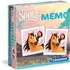Clementoni - 18027 - Memo Games - Spirit, gioco di memoria e associazione, gioco educativo bambini 3 anni, gioco da tavolo per bambini - Made in Italy