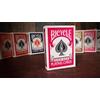 Bicycle 1 mazzo di carte da gioco Bicycle Fuchsia Rider Back (rosa) Standard Edition Deck