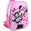 Disney Zaino con paillettes Minnie Mouse con motivo gatto scuola materna e tempo libero, rosa, taglia unica, bagaglio per bambini, Rosa, Taille unique, Bagaglio per bambini