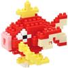Bandai - Nanoblock - Magikarp - Pokémon - Mini statuina in mattoncini - Gioco di costruzione - Kit di costruzione per la figura di Pokémon Magikarp in stile pixel - NBPM035
