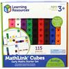 Learning Resources Set di attività con Cubi Mathlink, 102 Pezzi Supporta Mastery Learning, Include 30 attività Suggerite e 100 Cubi, per Bambini di 3, 4, 5+ Anni, Sviluppo Abilità Matematiche Precoce