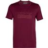 Icebreaker Tech Lite Story Merino Short Sleeve T-shirt Viola S Uomo