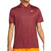 Nike Polo da tennis da uomo Nike Court Dri-Fit Pique Polo M - Rosso