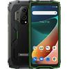 Blackview BV9300 Smartphone Rugged(100LM Torcia), Helio G99 21GB+256GB, 6,7'' 120Hz 2.3K Display, 50MP+32MP Fotocamera, IP68 IP69K Android 12 Impermeabile Cellulare, GPS NFC Verde