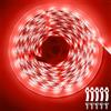 ShineBurky Striscia LED 5 Metri 12V Rosso Dimmerabile Tagliabile