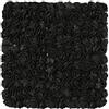 MWOOT 144 Pezzi Fiori Artificiali Nera, Mini Rose Finte, Rose in Schiuma Piccoli per San Valentino Halloween Matrimonio Festa Festival Decorazione, 2.5CM Teste di Rose Finti Fai Da Te