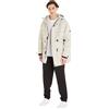 Tommy Jeans Parka Uomo Tech Invernale, Avorio (Newsprint), L