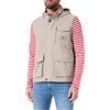 Tommy Hilfiger Gilet Uomo Sail Vest Senza Maniche, Beige (Stone), S