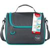 Maped Picnik Origins - Borsa per il pranzo con tracolla rimovibile, facile da pulire, colore: grigio