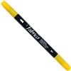 Tsukineko VersaCraft Fabrico Marker Lemon Yellow - Pennarello Doppia Punta - per Timbri, Creazione di Biglietti, Scrapbooking & Journaling - a Cartoncino, Tessuto, Legno e Terracotta