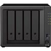 Synology DS923+ Discstation NAS a 4 bay (AMD Ryzen™ 4 thread R1600 Dual-Core 4GB Ram 2xRJ-45 1GbE porta LAN) bundle di 4 dischi rigidi NAS WD Red Plus da 10TB