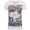 KEY LARGO Mt Montana Round T-Shirt, Bianco (1000), M Uomo