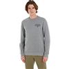 Tommy Hilfiger Felpa Uomo Senza Cappuccio, Grigio (Medium Grey Heather), M