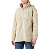 Tommy Hilfiger Giacca a Vento Donna con Cappuccio, Beige (Light Sandalwood), M