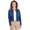 Tommy Jeans Giacca in Jeans Donna Vivianne Slim Elasticizzata, Blu (New Niceville Mid Blue Stretch), S