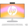 HP PC desktop all-in-one, display FHD da 23,8, AMD Ryzen 5 7520U, 8 GB DDR5 RAM, SSD da 512 GB, unità grafica AMD Radeon, Windows 11 Home, QWERTZ, bianco, [esclusiva su Amazon]