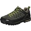 CMP Uomo Moon Low Trekking Shoe Wp Scarpe da Camminata, Militare, 43 EU