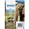EPSON Cartuccia Epson d\'inchiostro ciano C13T24254012 T2425 360 pagine 5,1ml