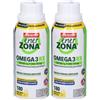 Enervit SpA ENERVIT® EnerZONA Omega 3RX EPA 200 mg + DHA 100 180 mini capsule da 0,5 g Set 2 2x180 pz Capsule