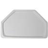 ChefSubito vassoi GEN-102002 Vassoio in polipropilene - Collezione -Classic- Gastronorm Trapezio - Misure esterne 53x32,5 cm