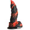 Creature Cocks Fire Demon Monster Silicone Dildo Red