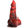 Creature Cocks Horny Devil Demon Silicone Dildo Red
