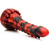 Creature Cocks Demon Rising Scaly Dragon Silicone Dildo Red