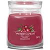 Yankee Candle Black Cherry Signature Media Cherry Signature Candela Profumata Giara Signature