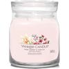 Yankee Candle Pink Cherry & Vanilla Signature Media Cherry & Vanilla Signature Candela Profumata Giara Signature