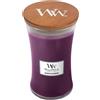 Woodwick Spiced Blackberry Grande Blackberry Candela Profumata Vasetto