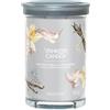 Yankee Candle Smoked Vanilla & Cashmere Signature Tumbler Candela Profumata Tumbler Signature
