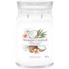 Yankee Candle Coconut Beach Signature Grande t Beach Signature Candela Profumata Giara Signature
