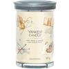 Yankee Candle Soft Wool & Amber Signature Tumbler Candela Profumata Tumbler Signature