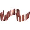 Lemax wired wooden fence