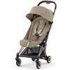 Cybex Platinum - Passeggino Coya 2023 con telaio Rosegold - Cozy Beige