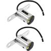 OTOTEC 2 Pezzi Adattatore Presa 1156 BA15S Adattatore Portalampada di Ricambio 1156 Cablaggio Connettore Presa Luce Indicatore di Direzione per Filettatura P 21W / R10W / R5W