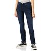 Calvin Klein Jeans High Rise Slim J20J219504 Pantaloni, Denim (Denim Dark), 25W / 32L Donna