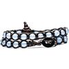 Tamashii Bracciale Lungo Originale in Agata Azzurra Oceano BHS600-31